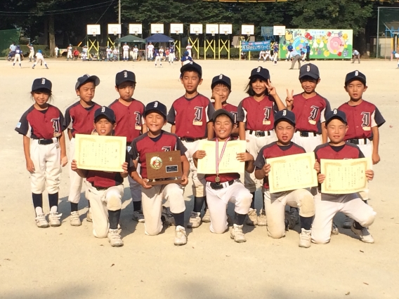 秋季大石大会3位！！